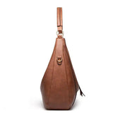 Michelle™ | Lässige Lederhandtasche